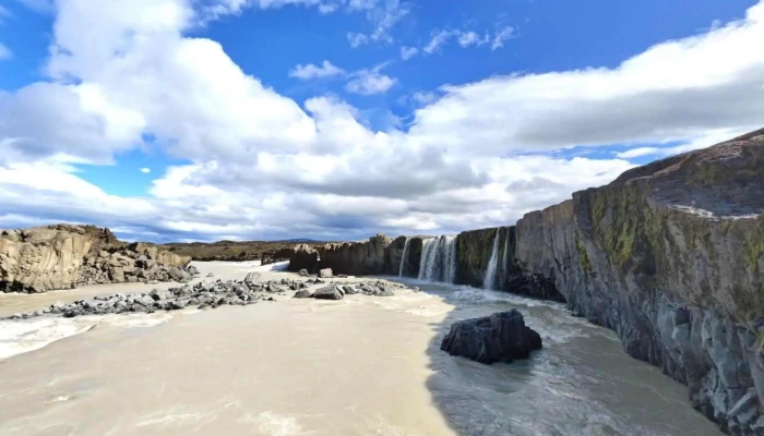 Hrafnabjargafoss -  Street View 360deg - Svartarkot