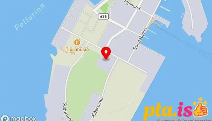 kort yfir Húsasmiðjan Byggingavöruverslun í Ísafjörður