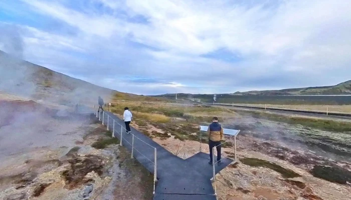 Hveradalir Geothermal Area -  Street View 360deg - Hellishelðivegur