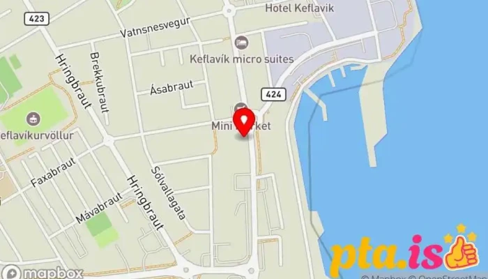 Hvitasunnukirkjan I Keflavik Kort - Keflavík
