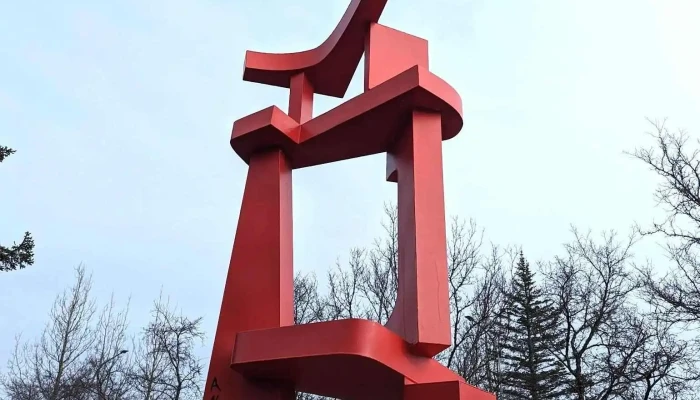Hyrningar Vi By Hallsteinn Sigurdsson Skulptur - Reykjavík