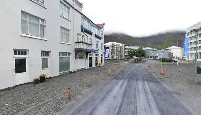 Islandsbanki Street View 360deg - Ísafjörður