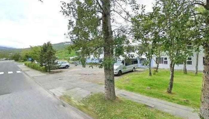 Islandsbanki Street View 360deg - Reyðarfjörður
