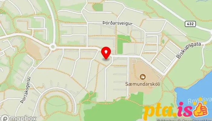 Islenskir Murverktakar Kort - Reykjavík