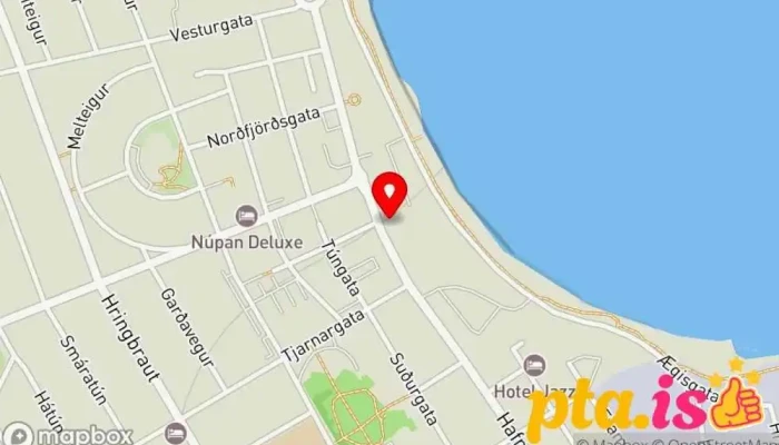 kort yfir Kapalvæðing Netþjónusta í Keflavík