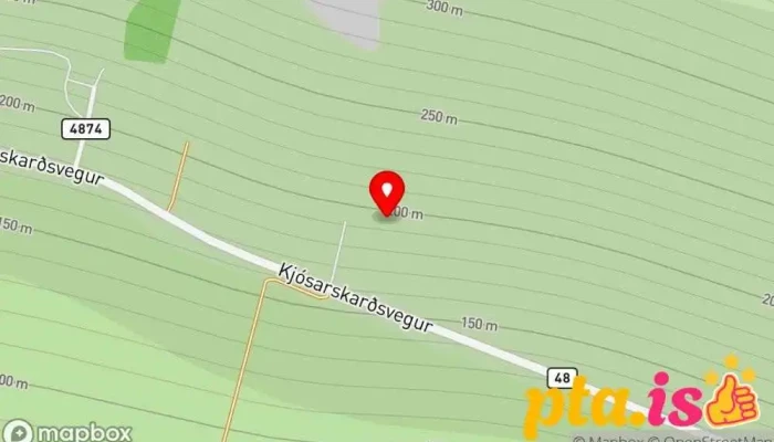 Kjos -  Kort - Iceland