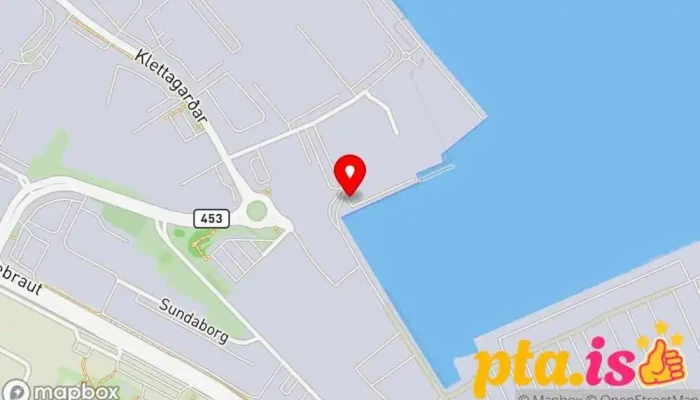 kort yfir Korngarður, Cruise Terminal  í Reykjavík