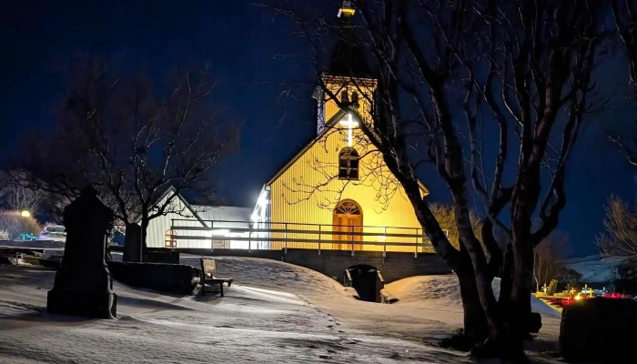 Lagafellskirkja Myndbond - Mosfellsbær