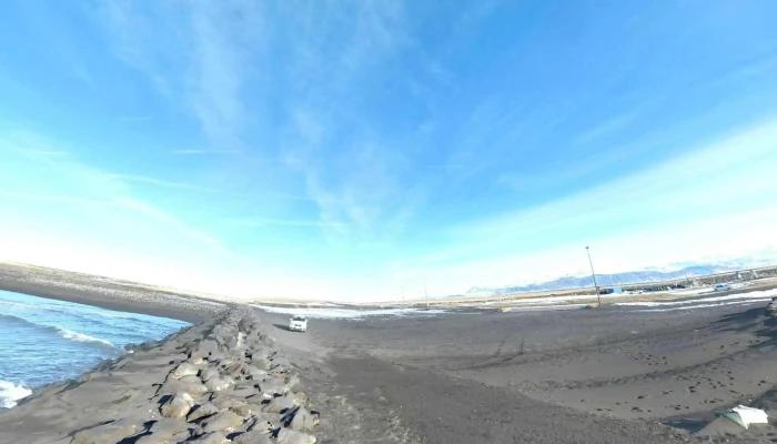 Landeyjahofn Street View 360deg - Landeyjahafnarvegur