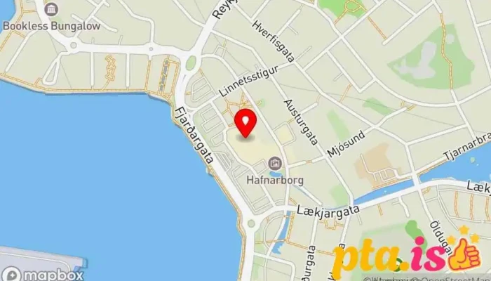 kort yfir Leikfangaland Leikfangaverslun í Hafnarfjörður