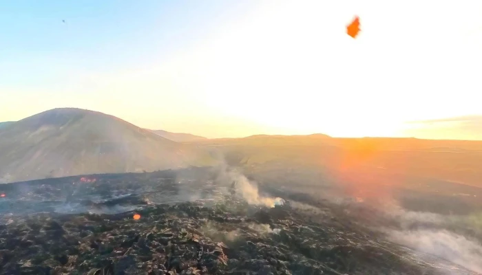 Litli -  Hrutur Eruption 2023 Street View 360deg - Grindavík