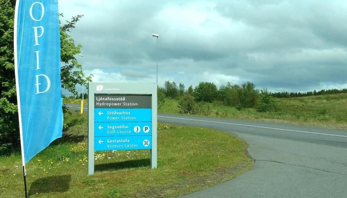 Ljosafossstod Nalægt Mer - Þingvallavegur 36