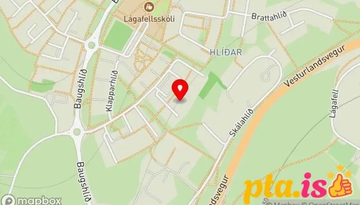 kort yfir madebyalda Skartgripaverslun í Mosfellsbær