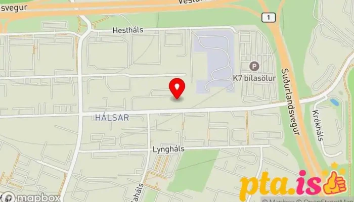 Mennta -   Og Starfsthrounarsetur Logreglu Kort - Reykjavík