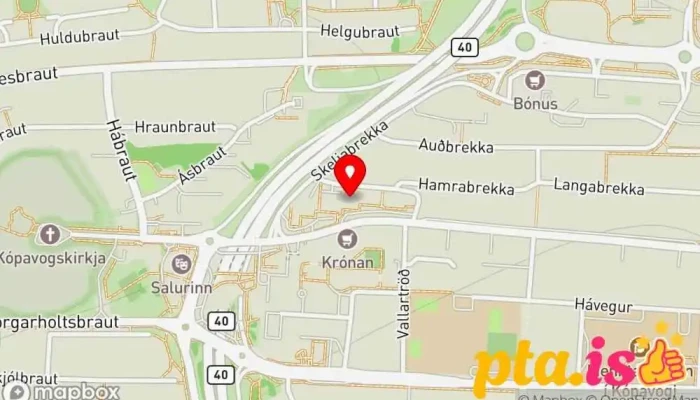Mimami -  Kort - Kópavogur