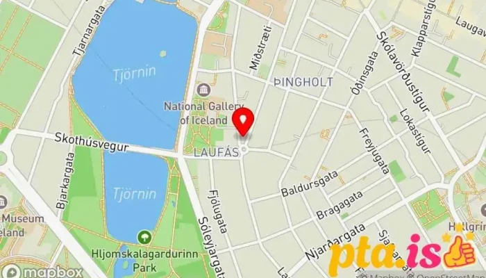 Moli Og Mia Kort - Reykjavík