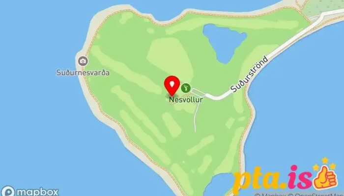 kort yfir Ness Veitingastaður í Seltjarnarnes