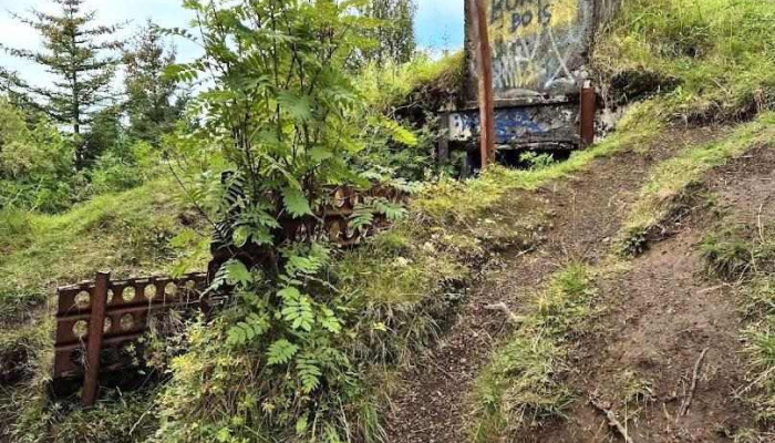 Neðanjarðarbyrgi úr seinna stríði - Reykjavík