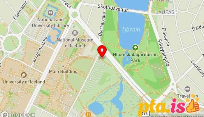 Norraena Merkid Kort - Reykjavík