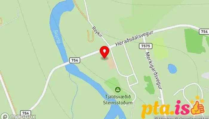 North Star Guesthouse Steinsstadir Kort - Varmahlíð