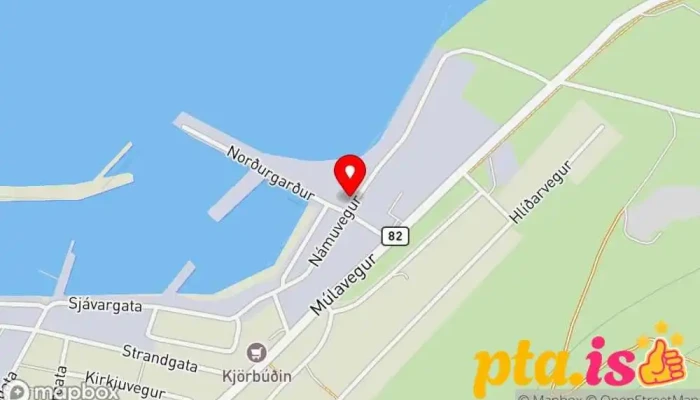 kort yfir Ólafsfjarðarhöfn Hafnaryfirvöld í Ólafsfjörður