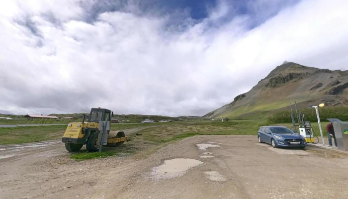 Olis Gas Station Street View 360deg - Arnarstapi