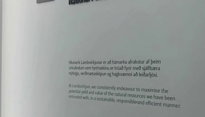 Orka Til Framtidar   Gagnvirk Orkusyning Nalægt Mer - Selfoss