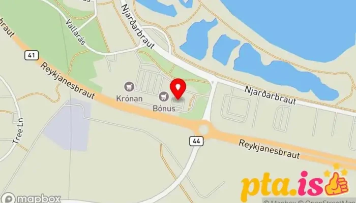 Orkan -  Kort - Reykjanesbær