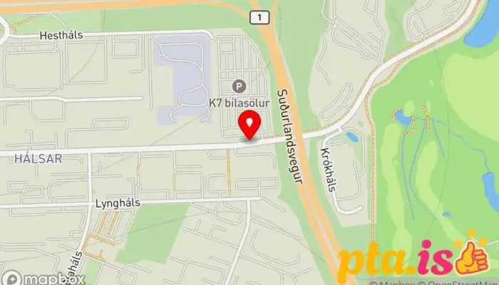 Pharmarctica -  Kort - Reykjavík