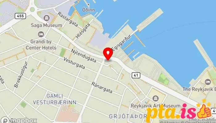 Planet Apartments -  Kort - Reykjavík