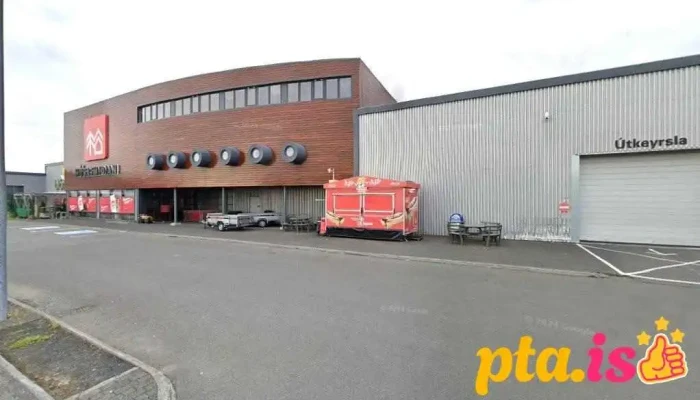 Póstbox í Grafarholti við Ellingsen - Reykjavík