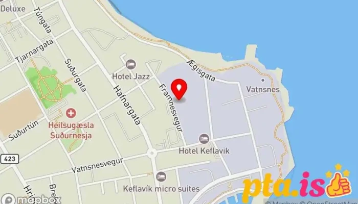 Rafmidstodin Sf Kort - Reykjanesbaer