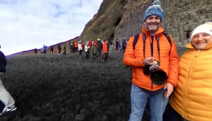Reynisdrangar Cliffs -  Street View 360deg - Vík