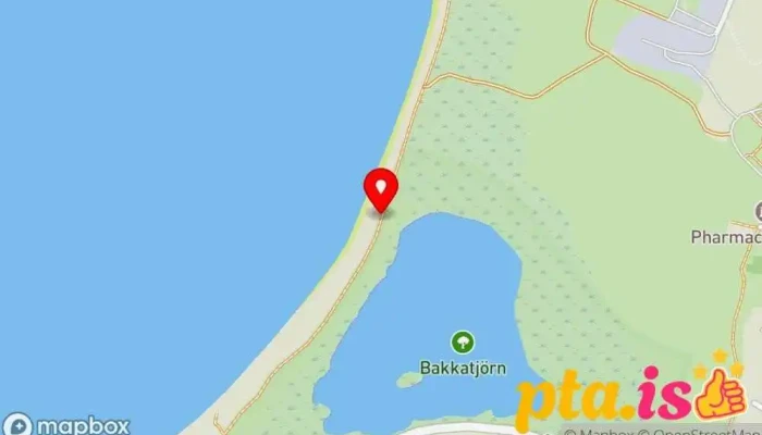 kort yfir Seltjörn Ferðamannastaður í Seltjarnarnes