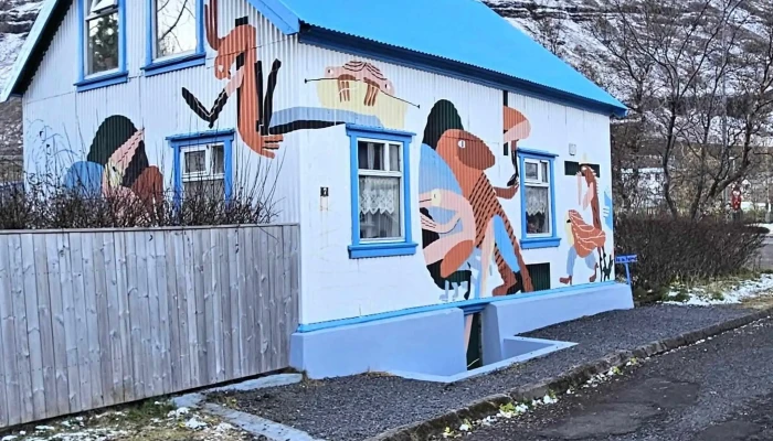 Seydisfjardarkirkja Myndbond - Seyðisfjörður