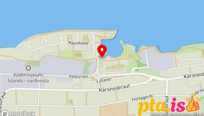 kort yfir Siglingafélagið Ýmir Siglingaklúbbur, Kanó- og kajakklúbbur, Snekkjuklúbbur í Kópavogur