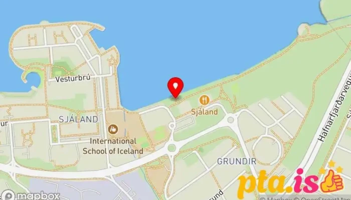 kort yfir Siglingaklúbburinn Vogur Siglingaklúbbur í Garðabær