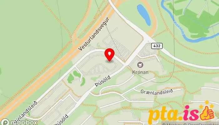 kort yfir Sjúkratryggingar Íslands Heilbrigðiseftirlit í Reykjavík