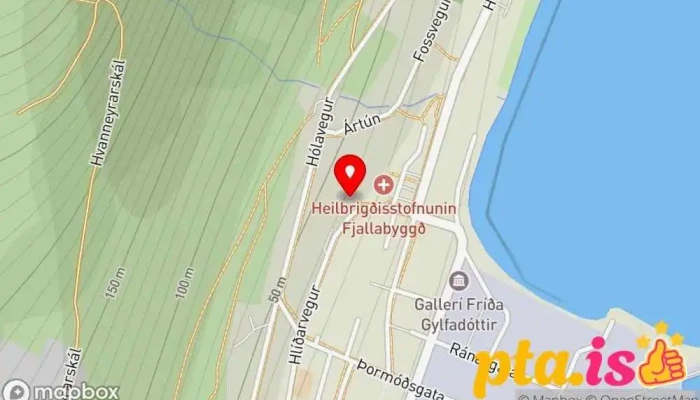 Skalarhlid Kort - Siglufjörður