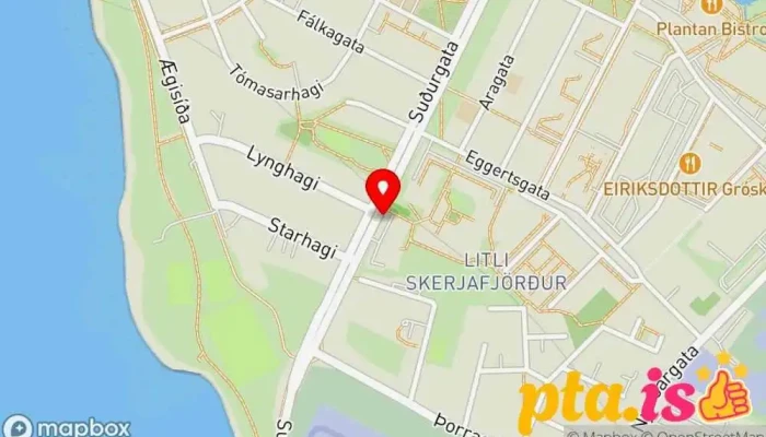 Skerjagardar Kort - Reykjavík