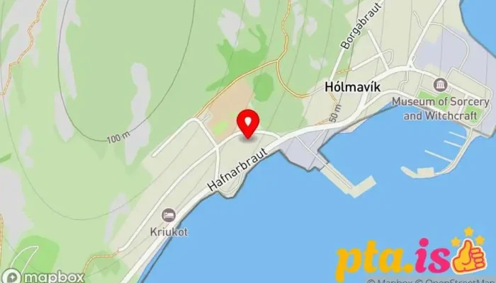 Skrifstofa Strandabyggdar Kort - Hólmavík