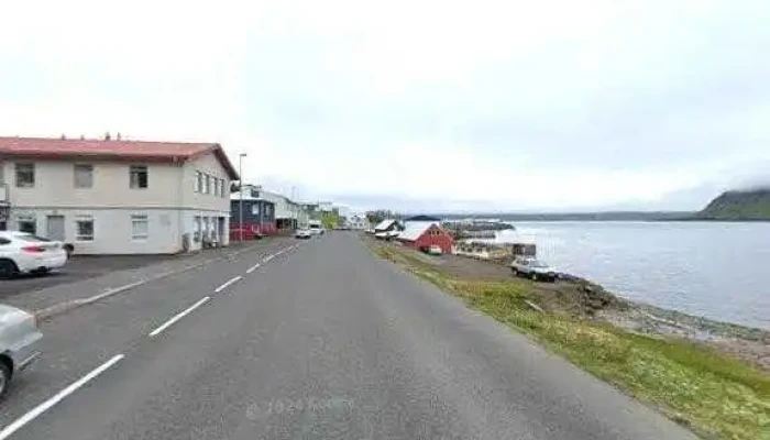 Sparisjodur Nordfjardar Street View 360deg - Neskaupstaður