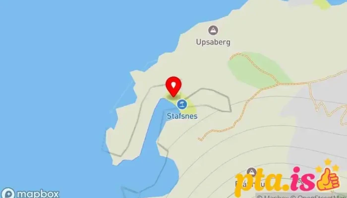 Stafsnes -  Kort - Heimaey
