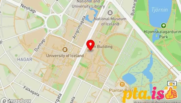 Studentagardar Kort - Reykjavík