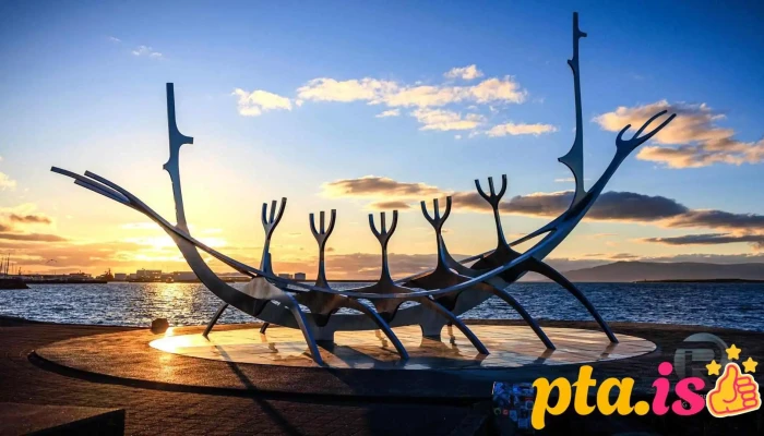 Sun Voyager Reykjavik Iceland Skulptur - Reykjavík