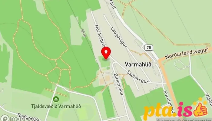 Sundlaugin I Varmahlid Kort - Varmahlíð