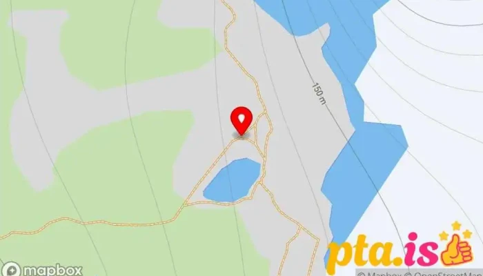 kort yfir Svínafellsjökull Þjóðgarður í Svínafell
