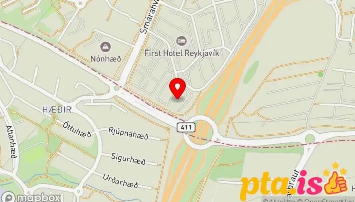 Talthjalfun Reykjavikur Kort - Kópavogur