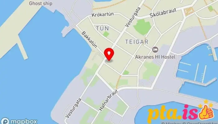 Teigur Guesthouse -  Kort - Akranes