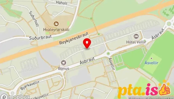kort yfir Þjóðminjasafn Íslands - skrifstofur / Office Vörugeymsla, Skrifstofa fyrirtækis í Hafnarfjörður